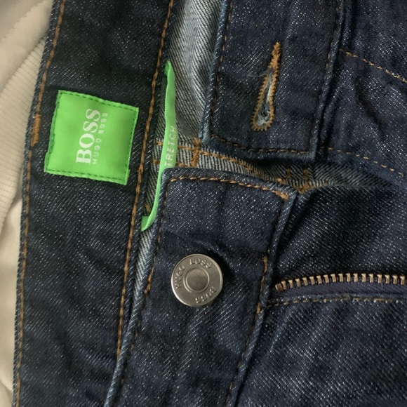 Blue slim fit Hugo Boss jeans 30 length. - Picture 3 of 4